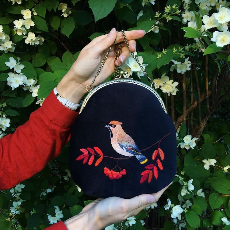 Hand discount embroidered bags