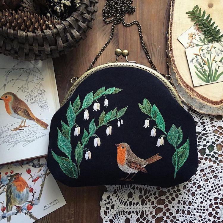 Embroidered Bags by Alexandra Goltsova Mart Bag