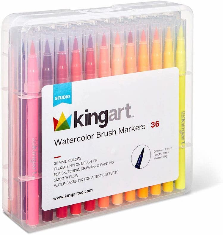 Kingart Watercolor Markers