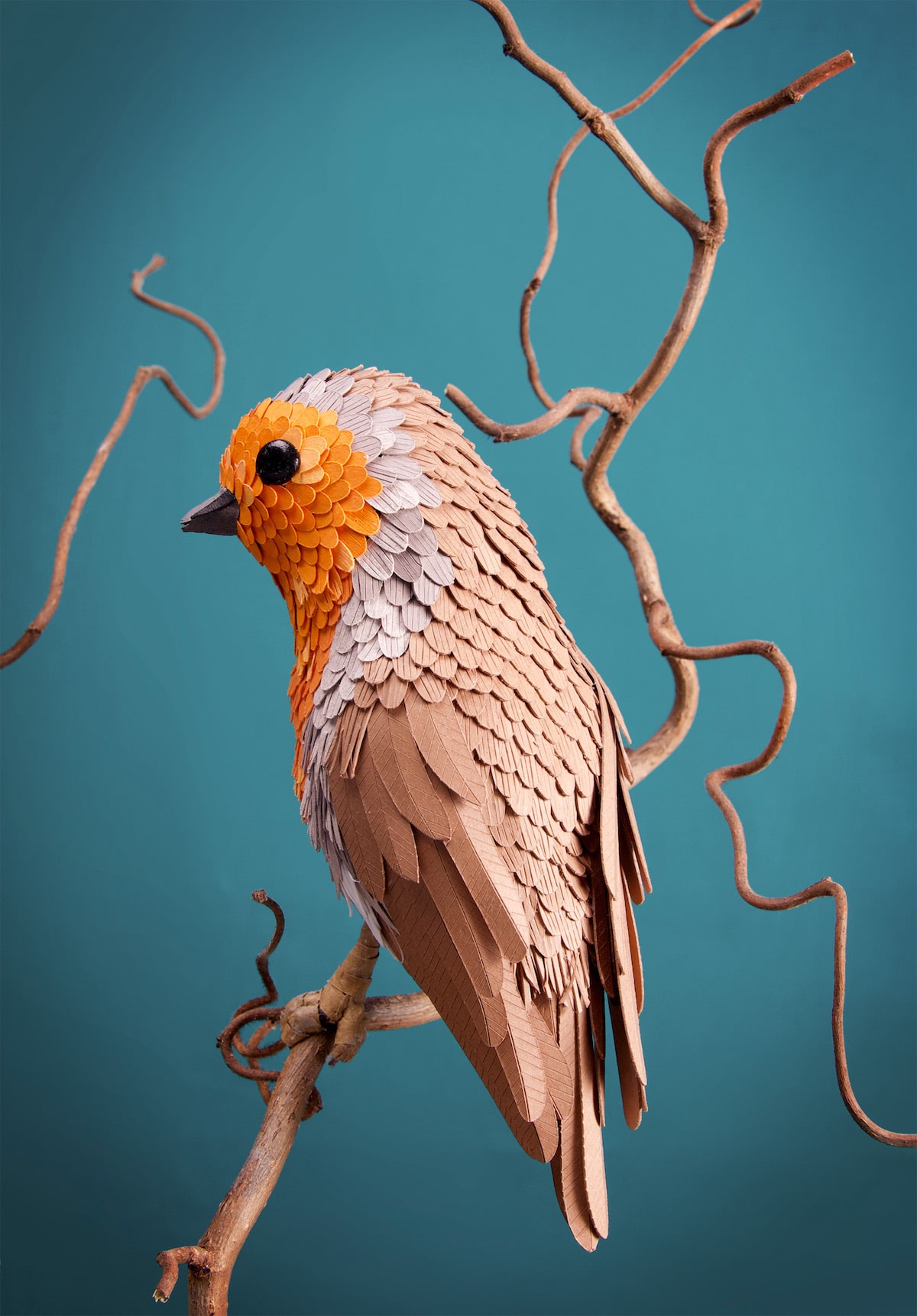 3D Bird Sculptures by Lisa Lloyd