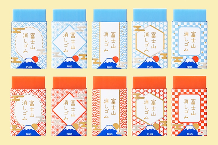 goma monte fuji PLUS Stationery