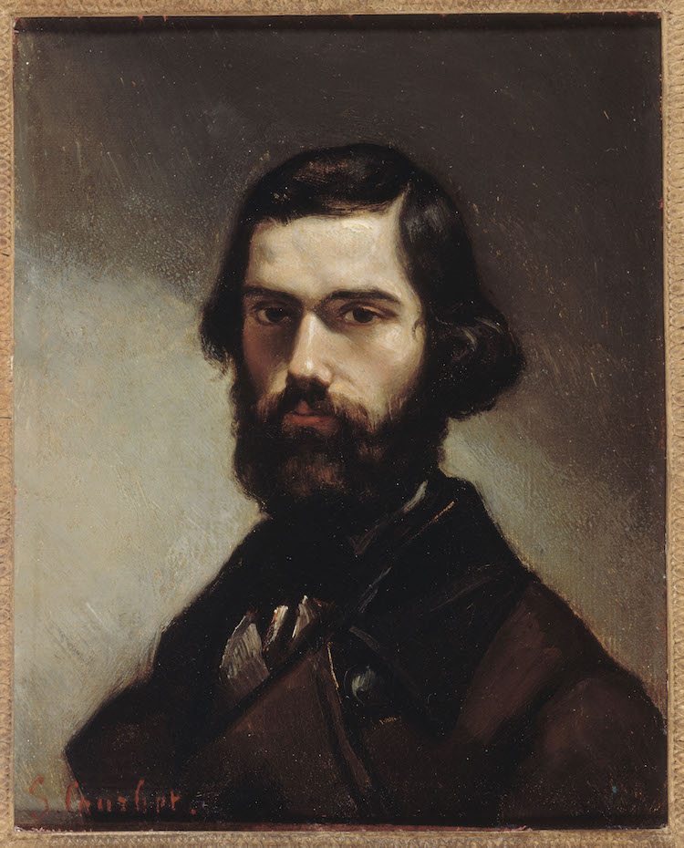 Gustave Courbet Portrait of Jules Valles