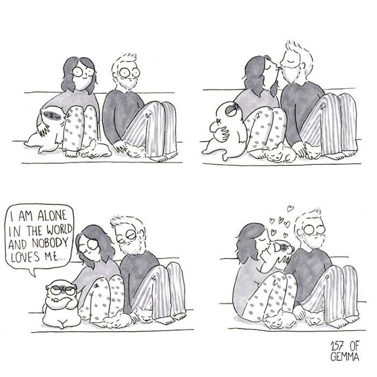 webcomic perro Gemma Gené