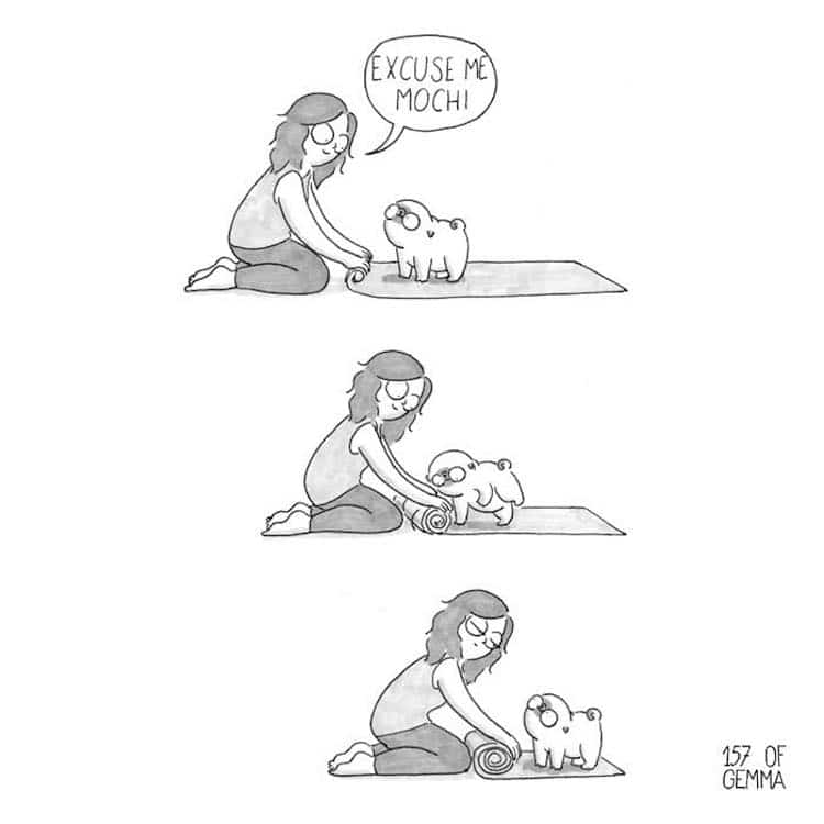 Pug Comic by Gemma Gené