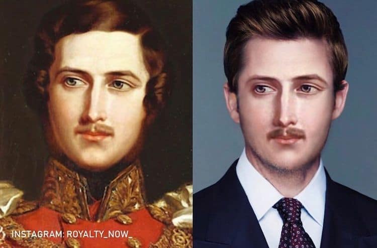 Photo manipulation of historical figures