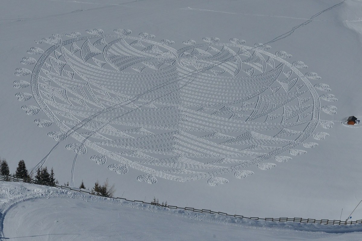 Land Art by Simon Beck