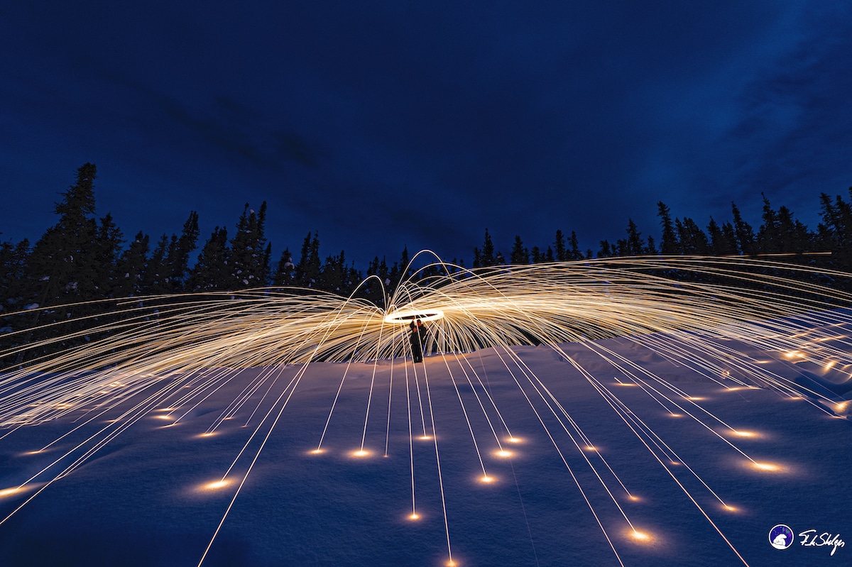 Unique Steel Wool Photography by Frank Stelges