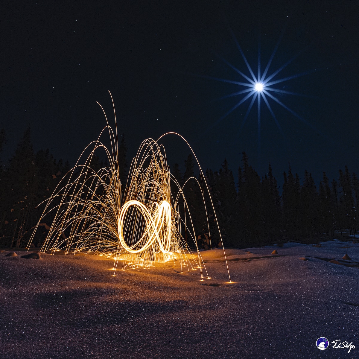 Unique Steel Wool Photography by Frank Stelges