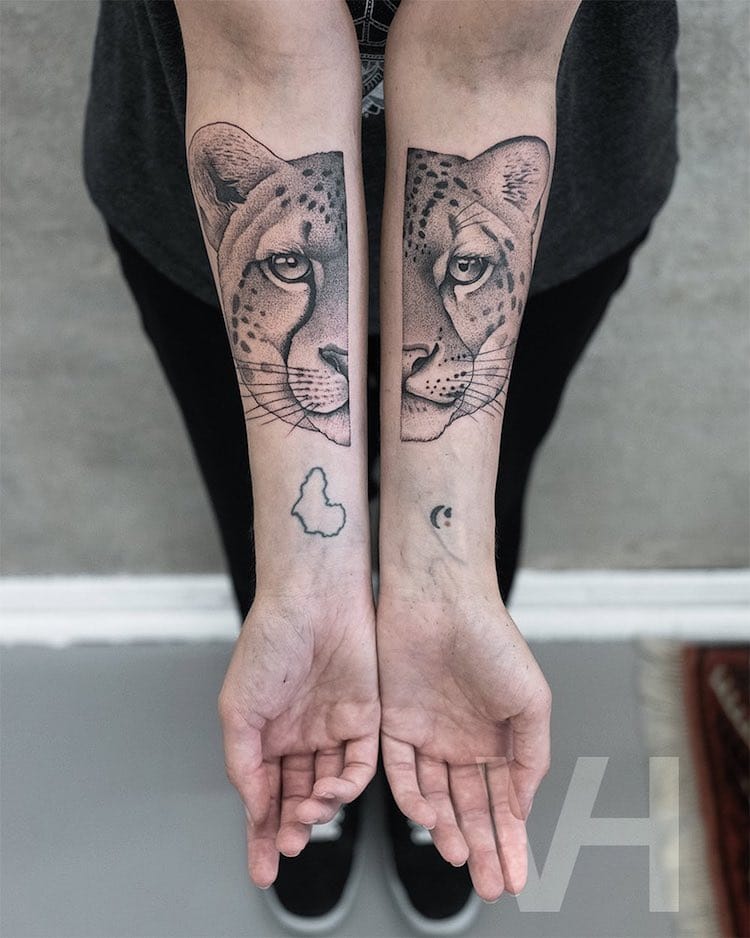 tatuajes geometricos Valentin Hirsch
