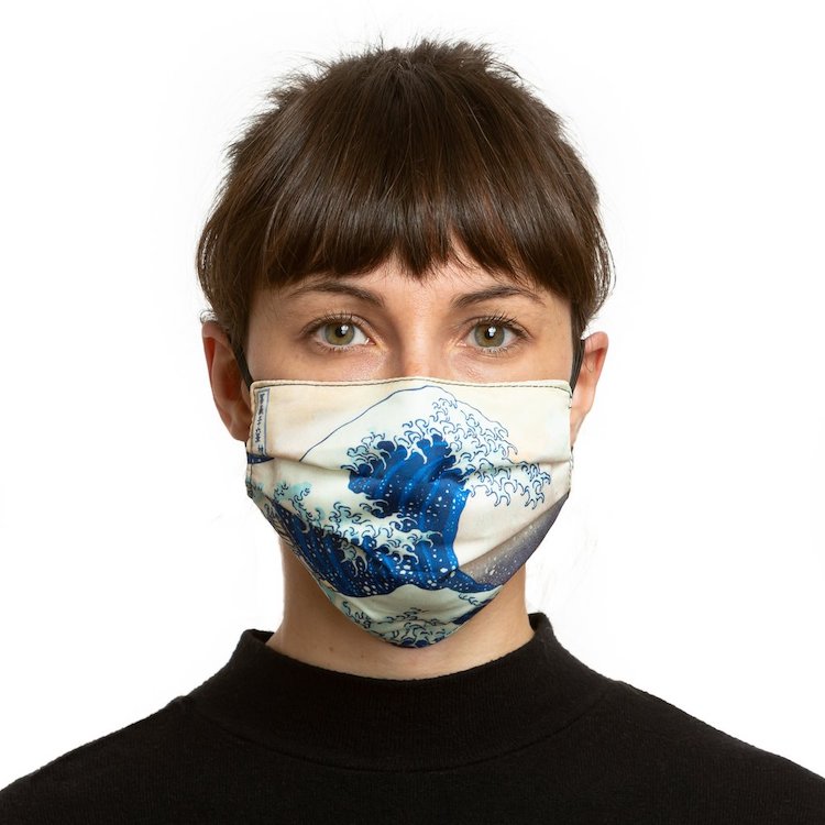 Masque réversible The Great Wave 