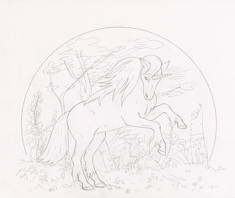 Cómo dibujar un unicornio
