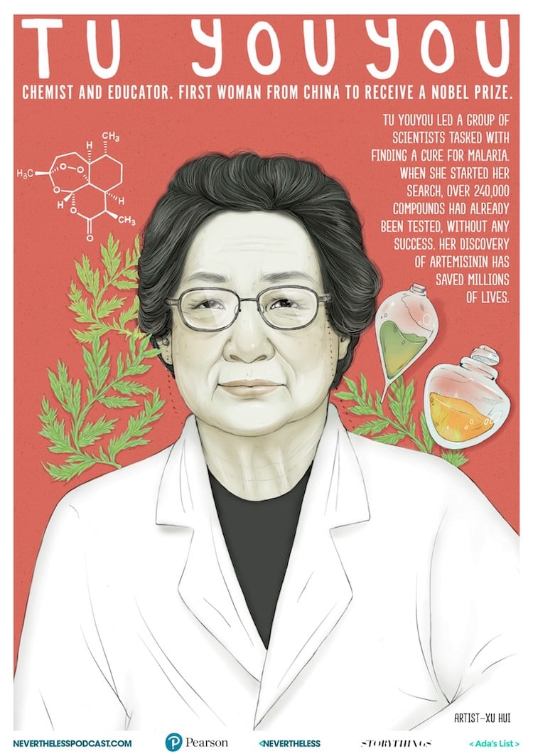 posters de mujeres cientificas