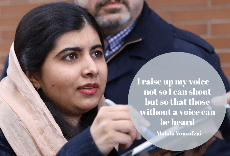 Malala Yousafzai Inspiring Quotes