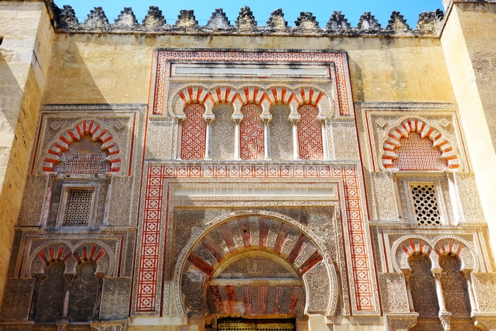 Fachada de la mezquita de Córdoba