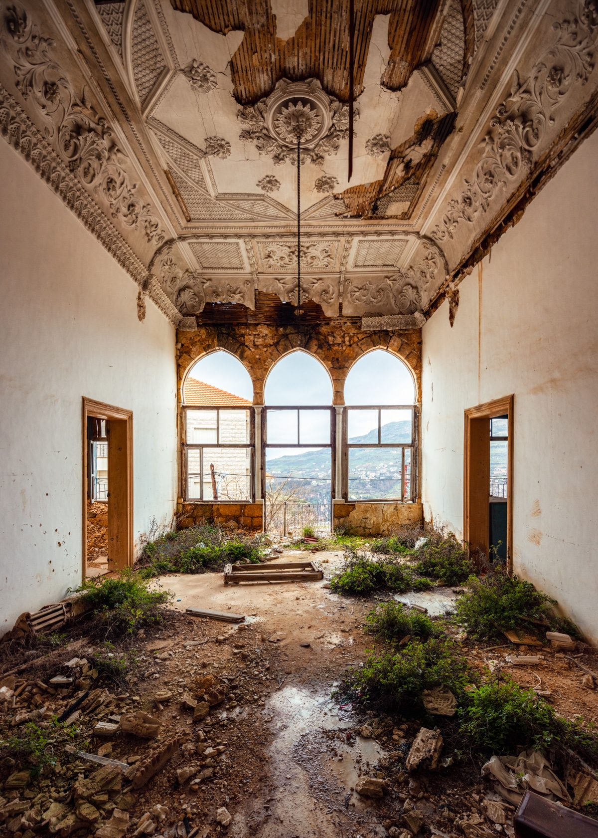 Abandoned Building in Beirut, Lebanon by James Kerwin