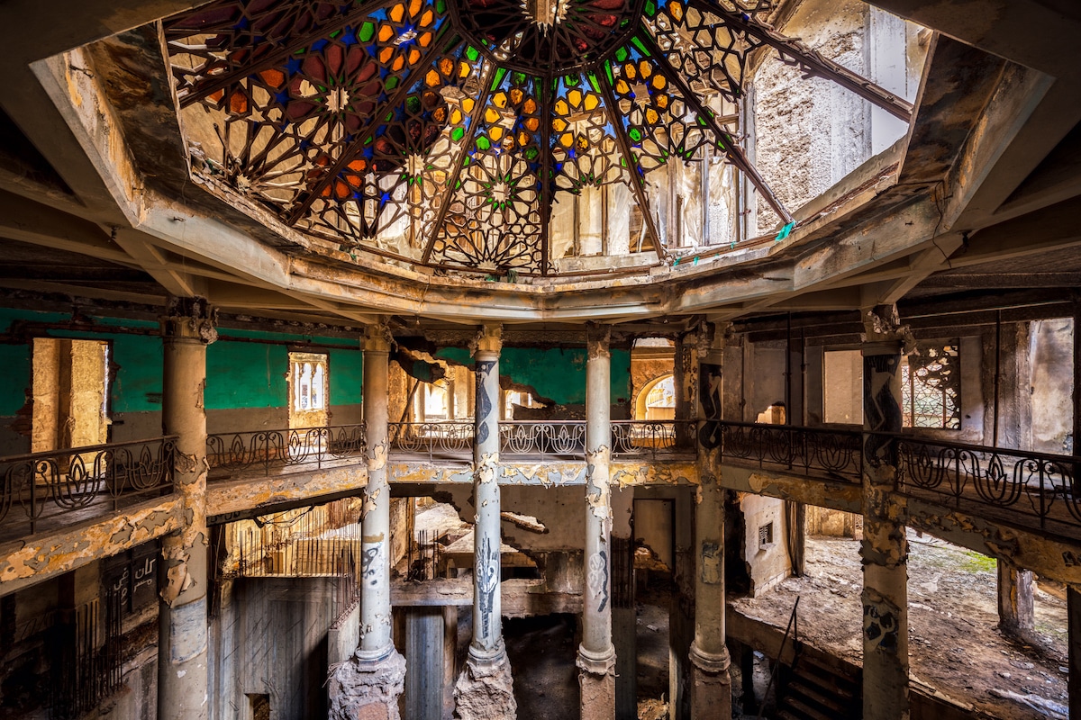 edificios abandonados en beirut