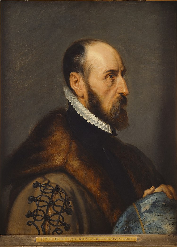 retrato de Abraham Ortelius