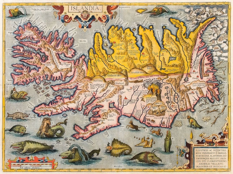 Mapa de Abraham Ortelius