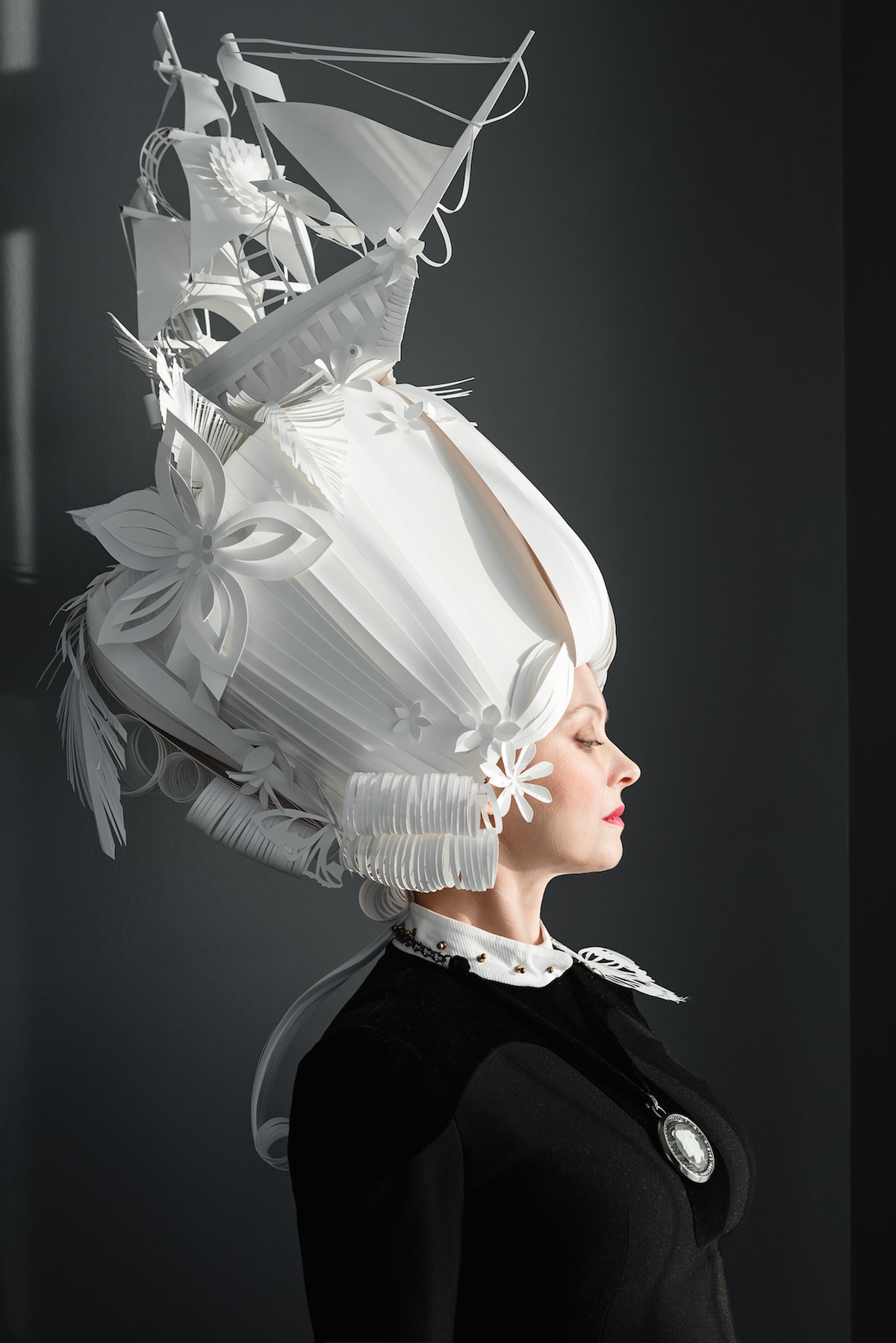 Asya Kozina and Dmitriy Kozin Paper Wigs