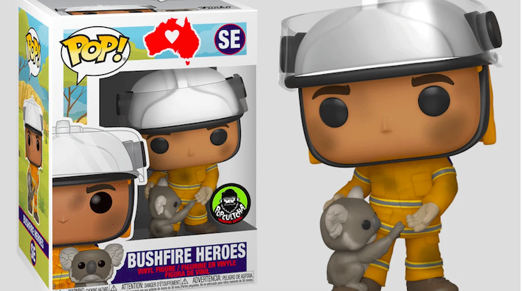 Bushfire Heroes with Koala Bear Funko Pop Popcultcha Exclusive Preorder
