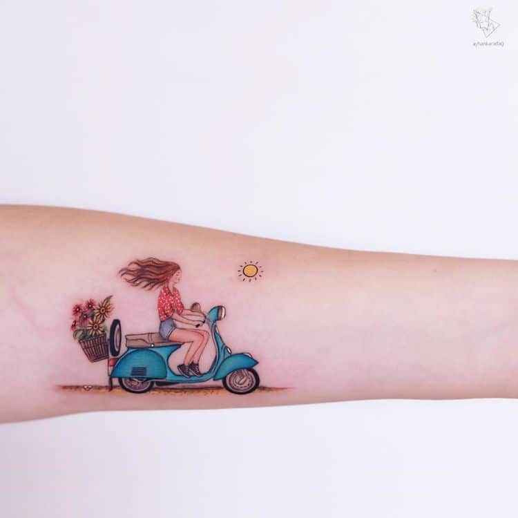 Tatuajes bonitos para mujer de Ayhan Karadag
