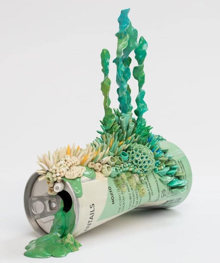 Discarded Objects desechos plasticos esculturas Stephanie Kilgast