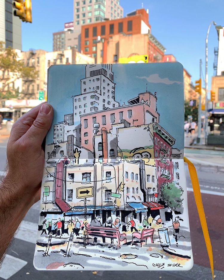 New York City Urban Sketching