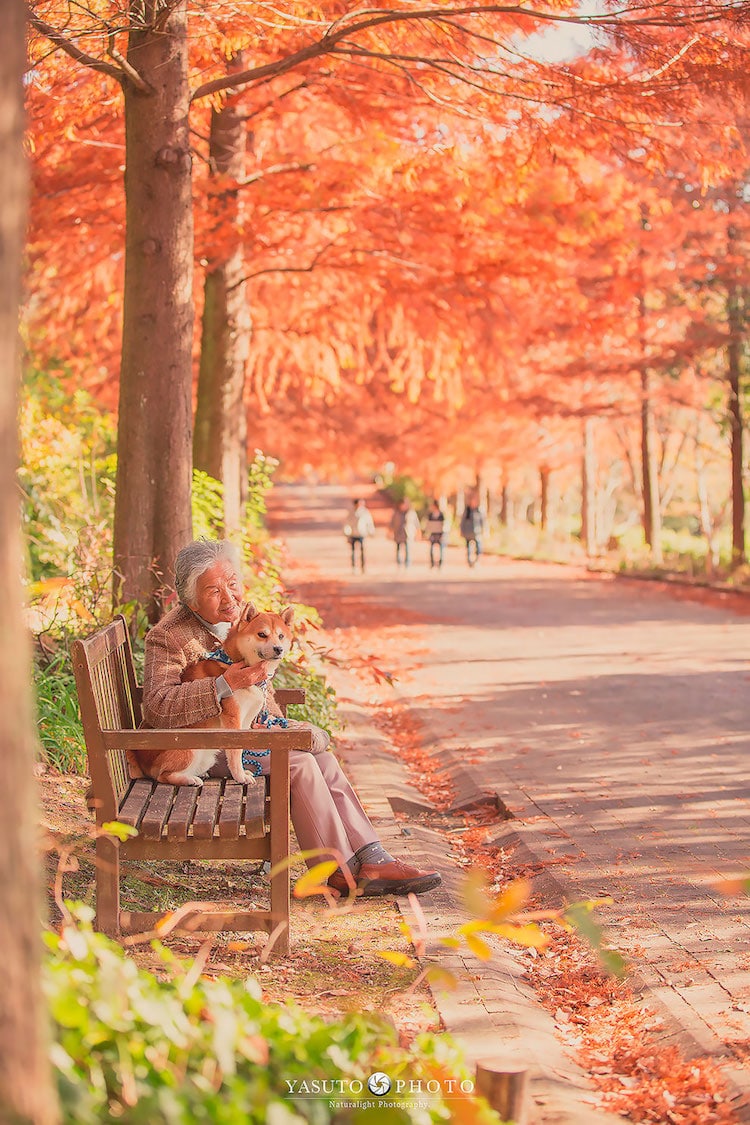 Grandmother Portraits in Japan by YASUTO