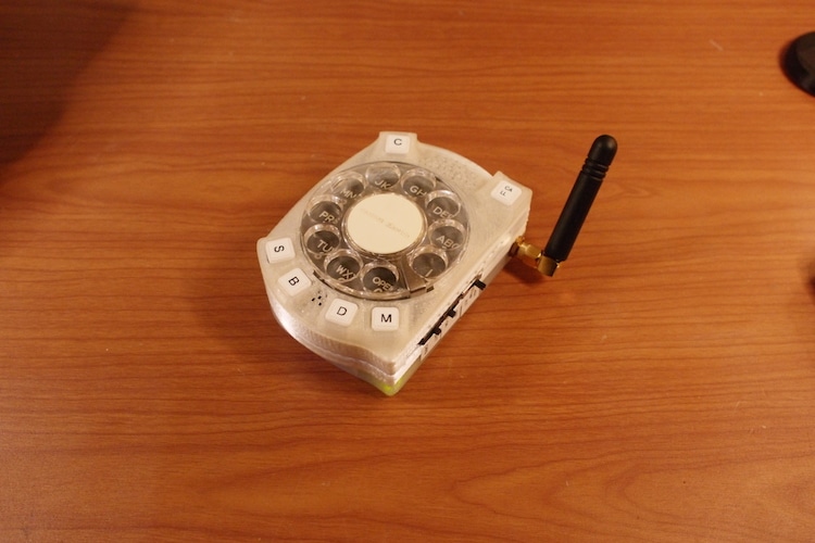 Justine Haupt Rotary Cell Phone