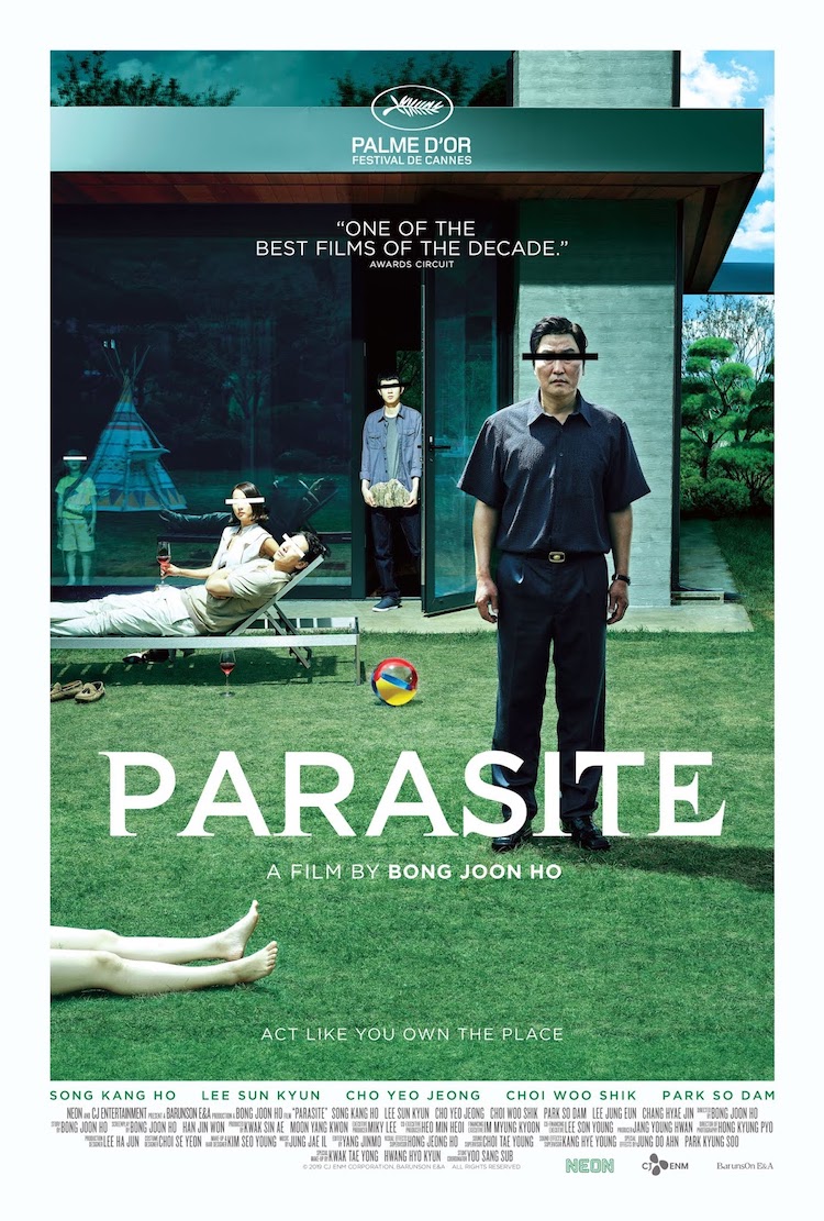 Image result for parasite movie poster