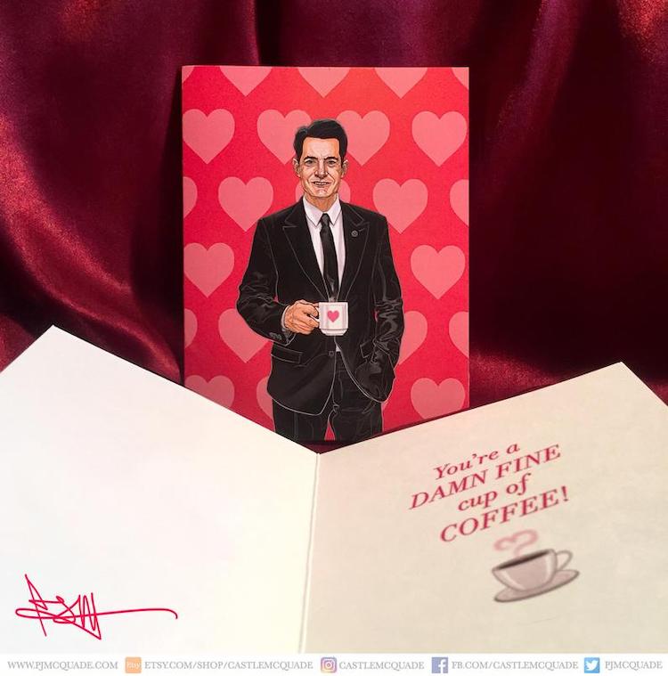 Funny Valentine's Day Card by PJ McQuade