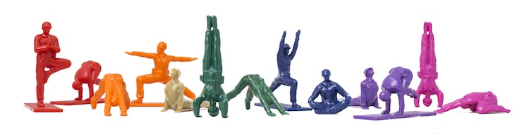 Rainbow Yoga Joes