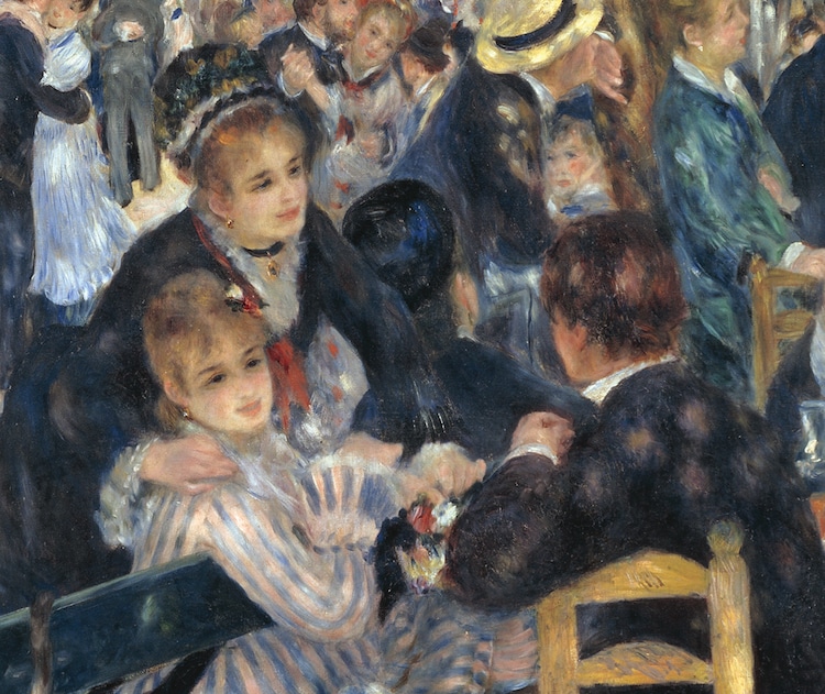 Baile en el Moulin de la Galette de Pierre-Auguste Renoir