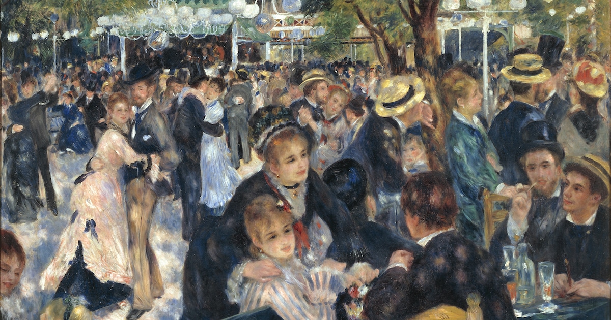 The Story Behind Renoir S Bal Du Moulin De La Galette