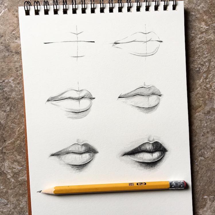 Artist Shares Drawing Tips in Educational Step-by-Step Tutorials