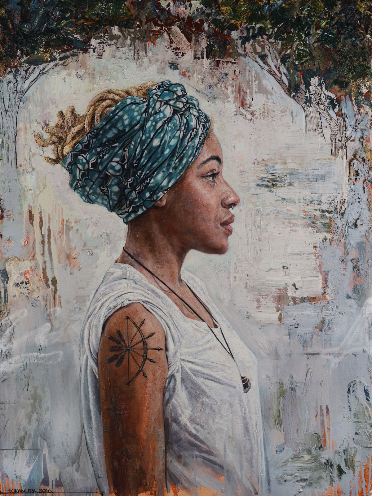 Portrait Painting by Tim Okamura