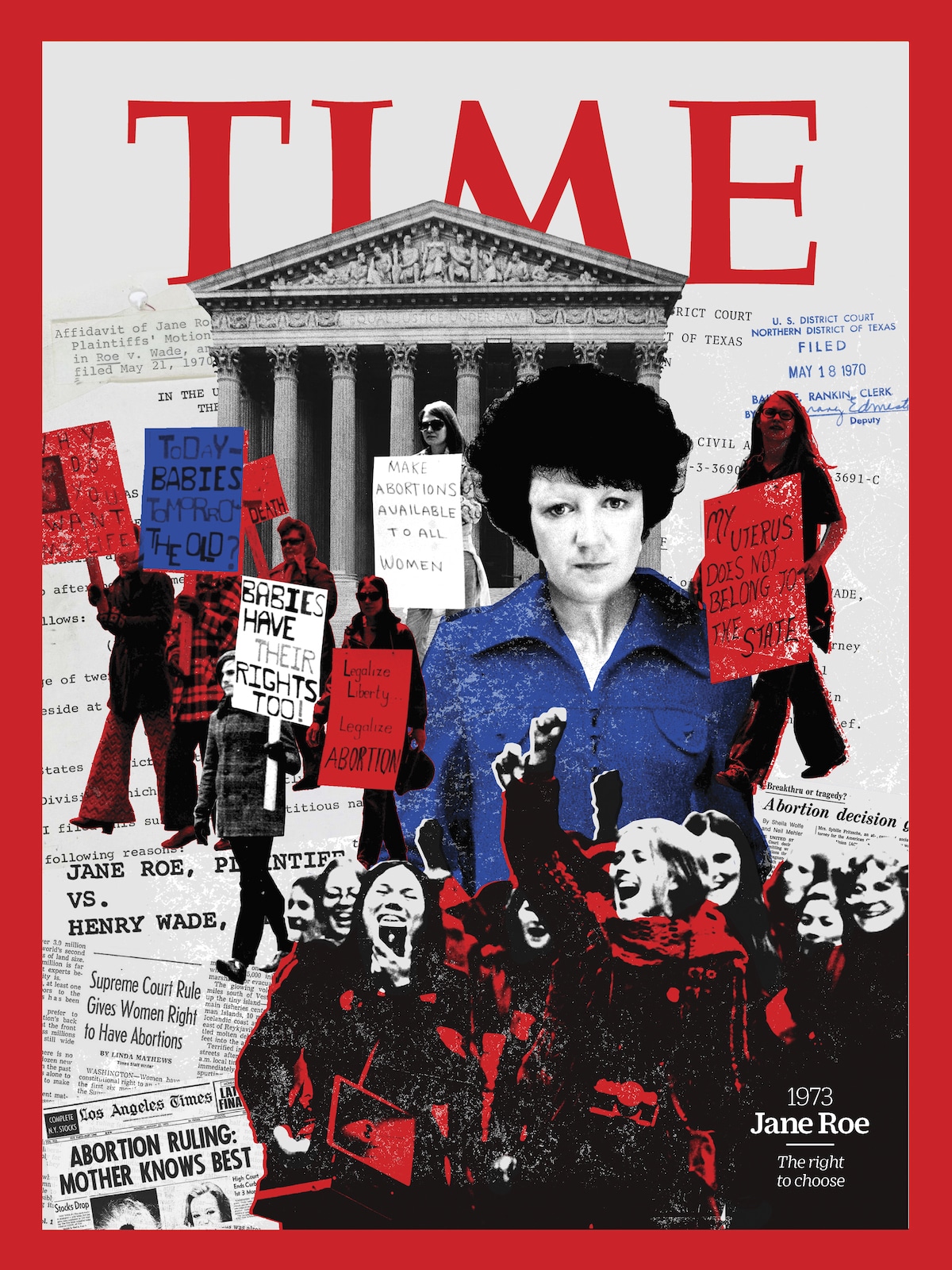 Jane Roe TIME Magazine - 100 Women of the Year