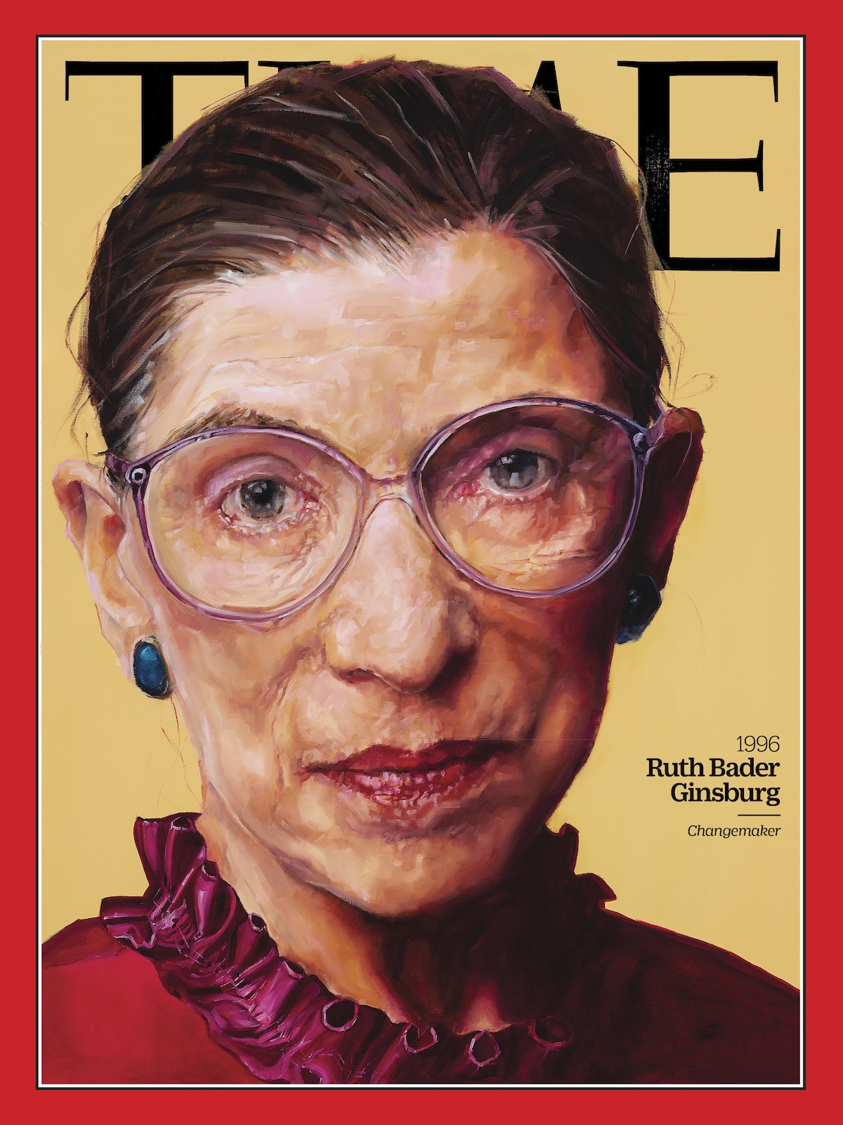 Ruth Bader Ginsberg Revista TIME - 100 Mujeres del Año