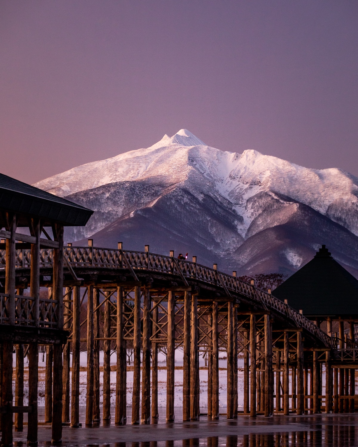 Tsuru-no-mai Bridge in Japan