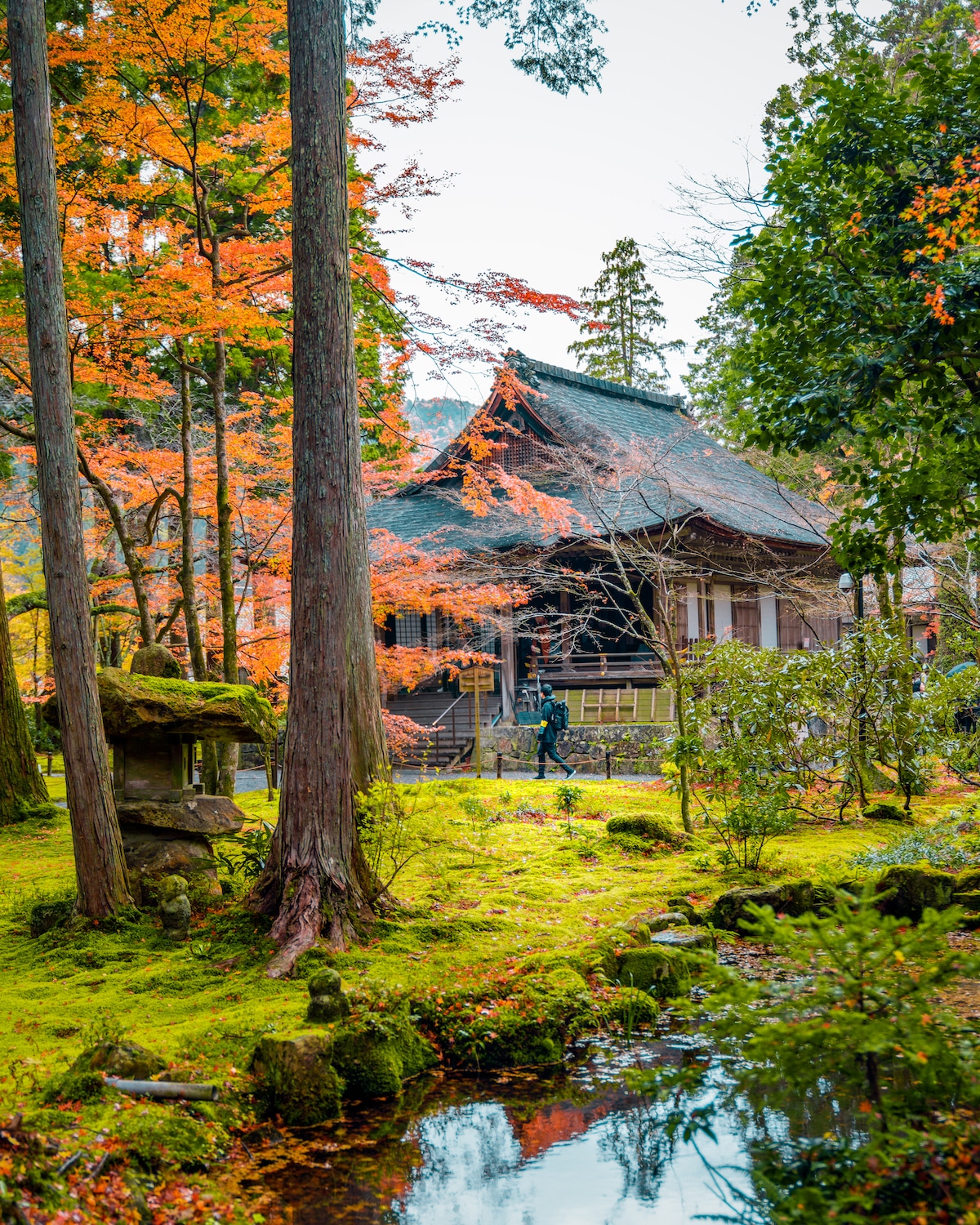 Sanzenin Temple in Japan