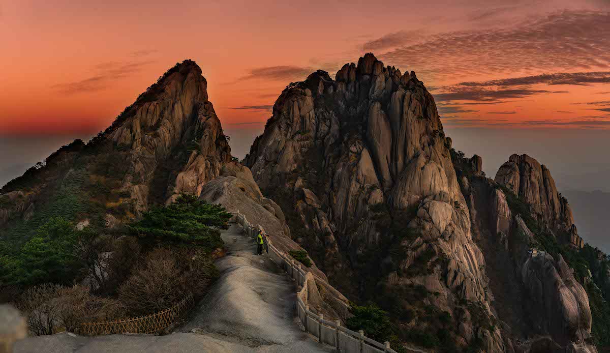 Montañas Huangshan en China