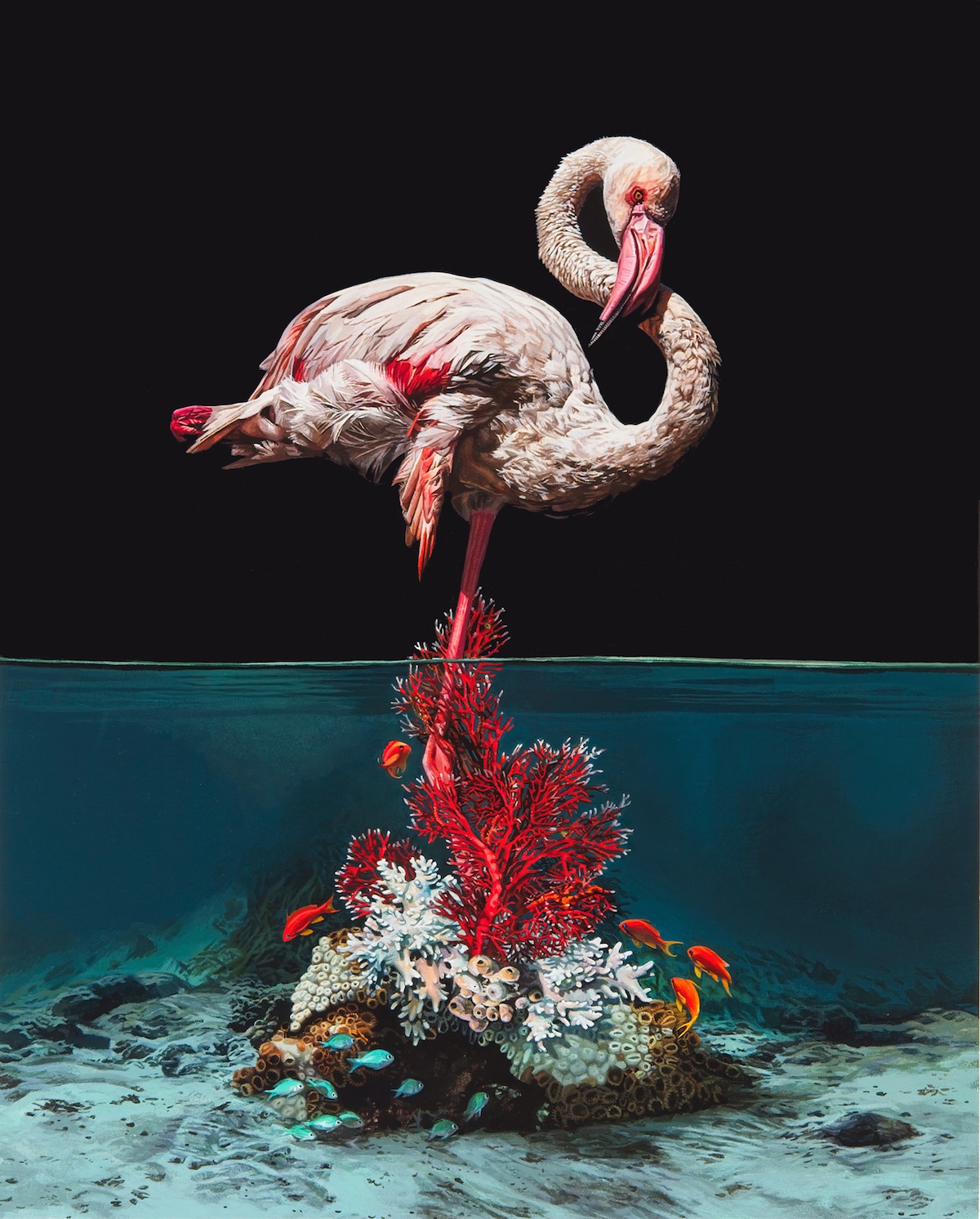 pinturas hiperrealistas por Lisa Ericson