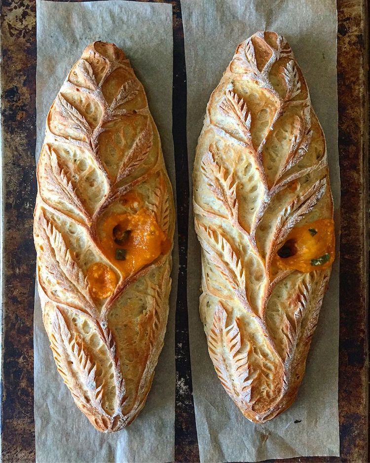 pan decorado por Blondie + Rye