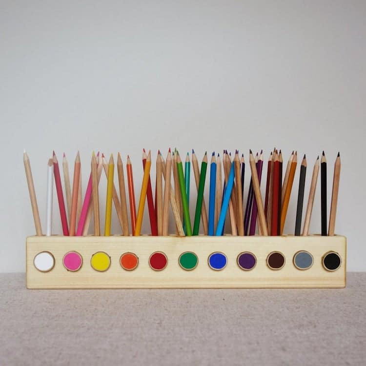 Colored Pencil Holder