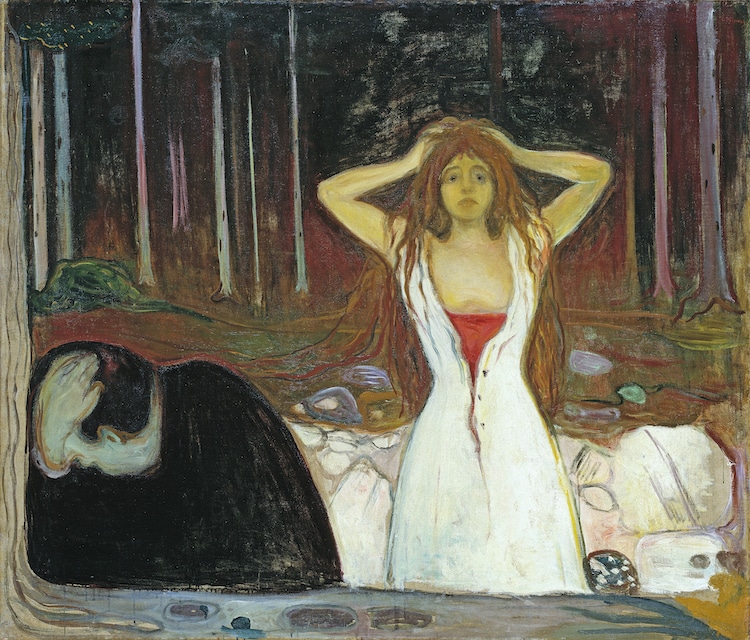 Ashes by Edvard Munch