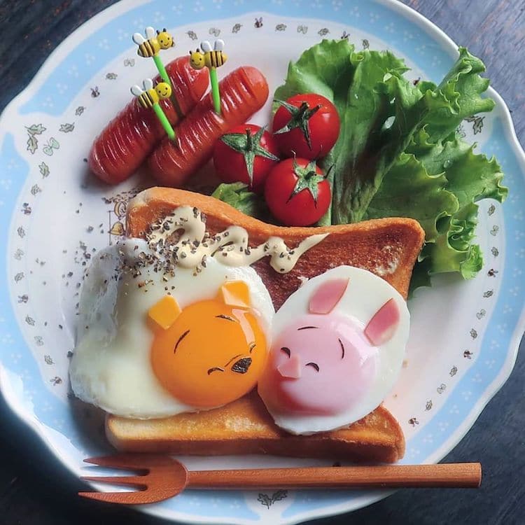 Egg Food Art by Etoni Mama