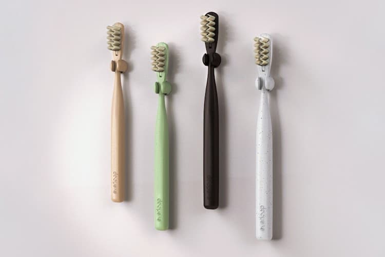 cepillo de dientes de bambu Everloop de NOS