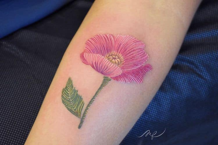 16 Awesome Dahlia Flower Tattoo Designs In 2023