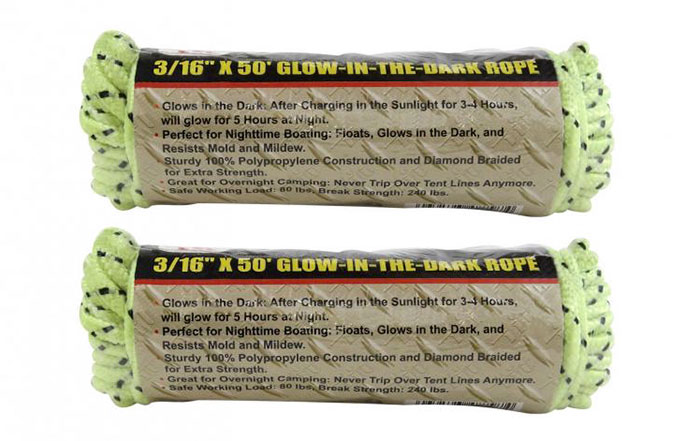 Glow in the Dark Tent Rope