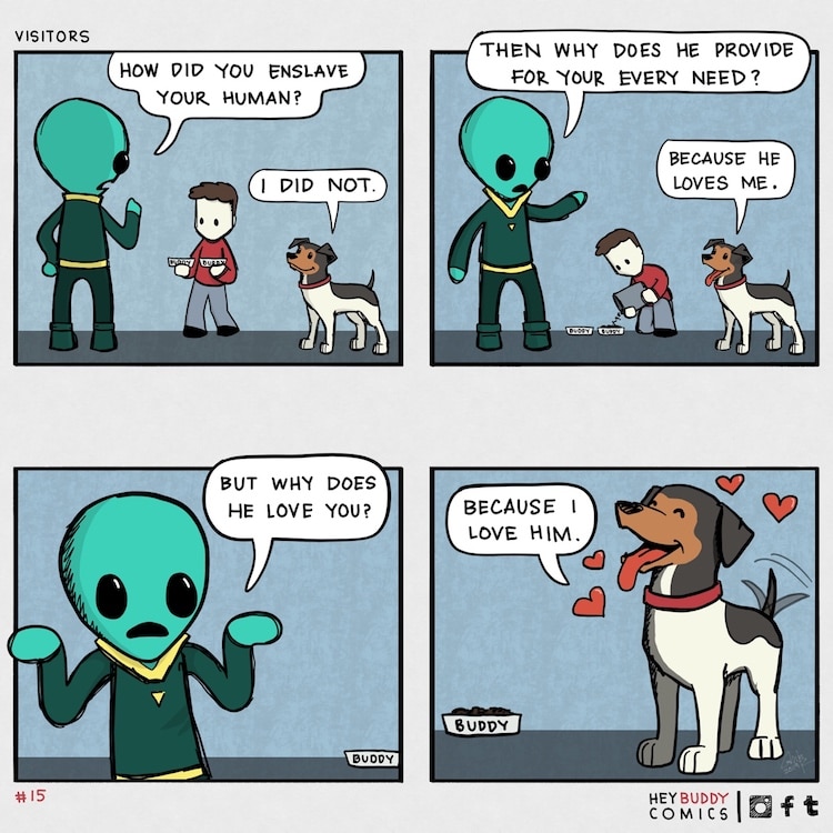 Hey Buddy Dog Comics